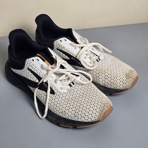 Men's Brooks Anthem 6 White Black Athletic Shoes Size 10